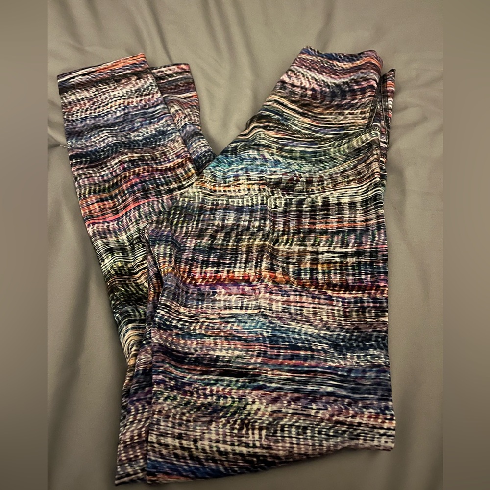 Lululemon align leggings. Size 4. 25”. Multi color. Like new.
